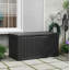 100 Gallon Resin Deck Box – Lockable, Waterproof Outdoor Storage-126428000
