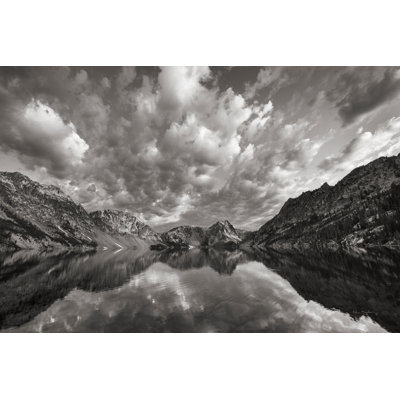 Sawtooth Lake Reflection I Crop 1 Piece Wrapped Canvas Wall Art