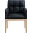 Adrian Vegan Leather Dining Arm Chair-58339050-58339049