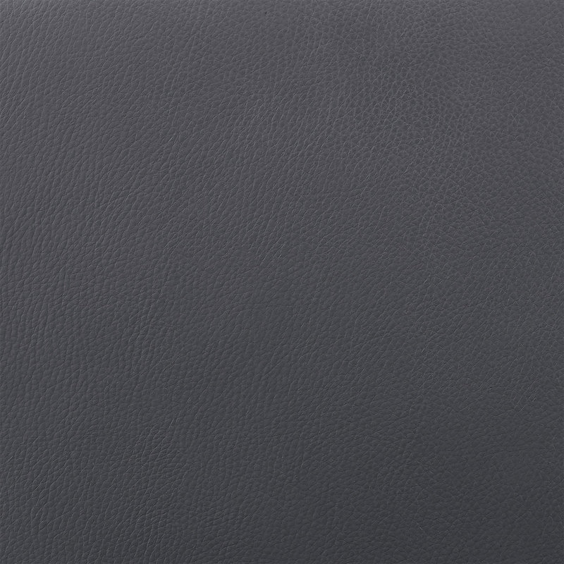 Chaise de bar 40 po, Siège gris / cadre noir
