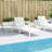 Sun Lounger 78.5"X24.4"X21.7" Solid Wood Pine-150560353