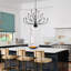 Lustre de style bougie Sebron 9/12-819549560-822703432