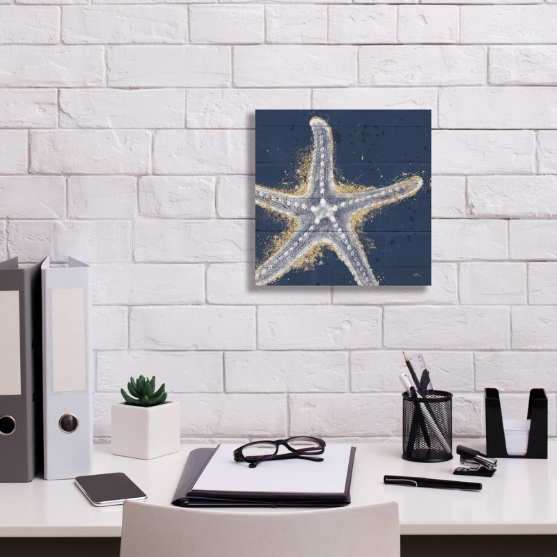 Epic Graffiti 'Calm Seas 11 No Words'  by Janelle Penner Canvas Wall Art, 12" H x 12" W x 0.75" D