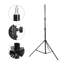 BAOKALER 10x7ft Adjustable Backdrop Support Stand Kit with 4 Backdrop Clamps