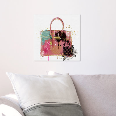 " Fashion And Glam French Purse Splatters Handbags " by Oliver Gal