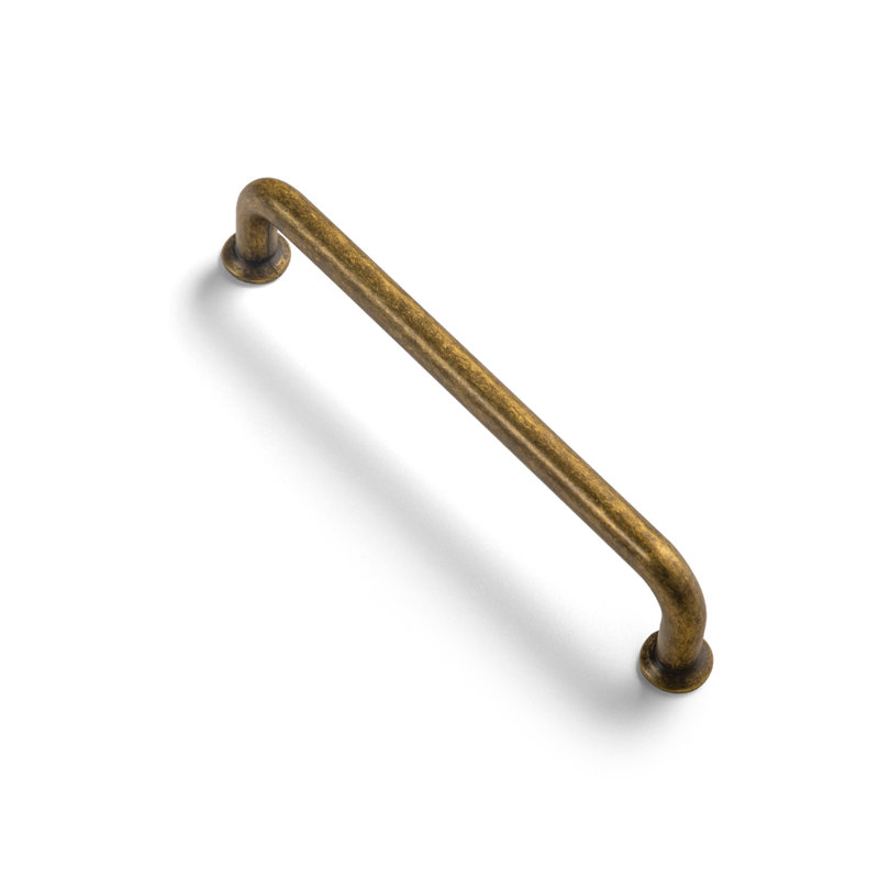 Emballage groupé de poignées barres centrales, Laiton antique, 3"