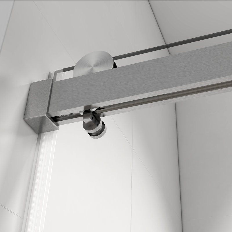 Conception en acier inoxydable coulissante sans effort pour portes de douche