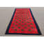 Grand tapis turc Anatolian rétro rouge vif - cadeau idéal - parfait pour le salon