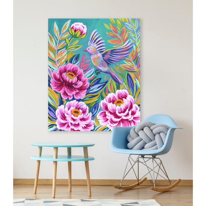«A Place to Bloom» par Julie Francisco - peinture sur toile tendue