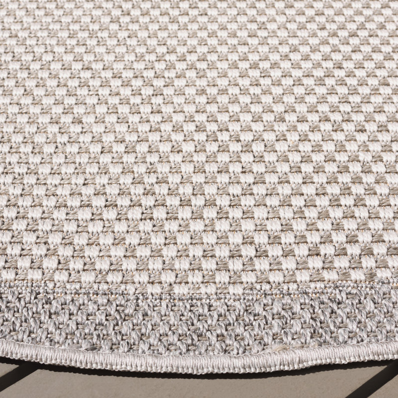 Tapis d'intérieur / extérieur Haris Sisal, Rond 6 pi 7 po