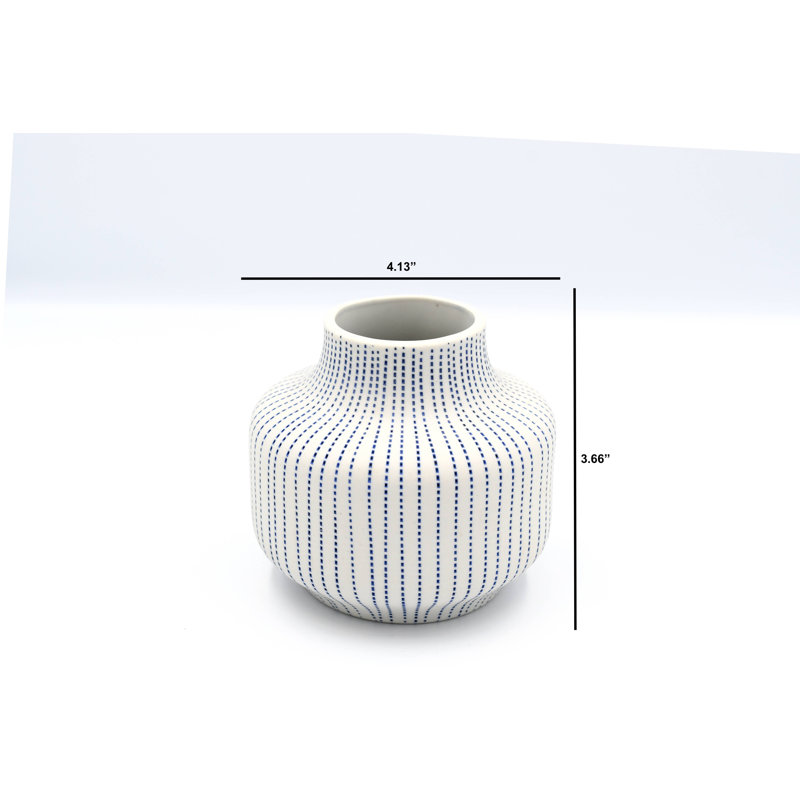 Allande Jar, Blue