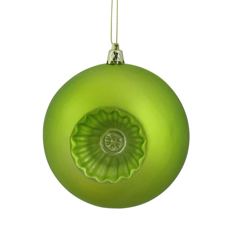 Boule de Noël mat incassable, Vert