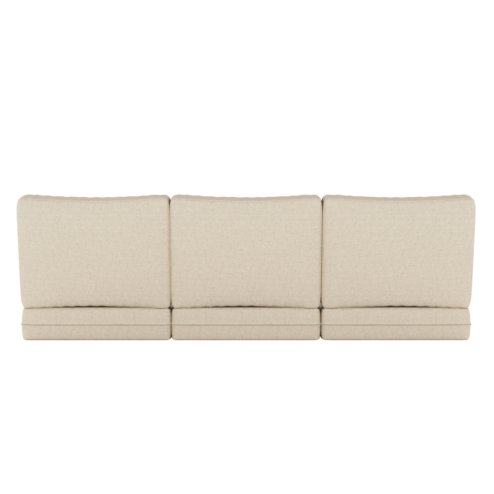 24" Sunbrella® Sofa Seat and Back Cushion, Sunbrella Bliss Sand