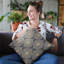 Coussin décoratif à motif de cubes géométriques-1904306956