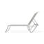 Chaise longue sans accoudoirs empilable à plat en aluminium Gardenella-98940800-98940784
