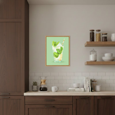 "Mojito" par Jolly and Dash, reproduction d'art sur toile encadrée