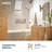 Moen Beric One-handle Single Hole Centerset Bathroom Faucet with Drain Assembly, Optional Deckplate Included-94375264