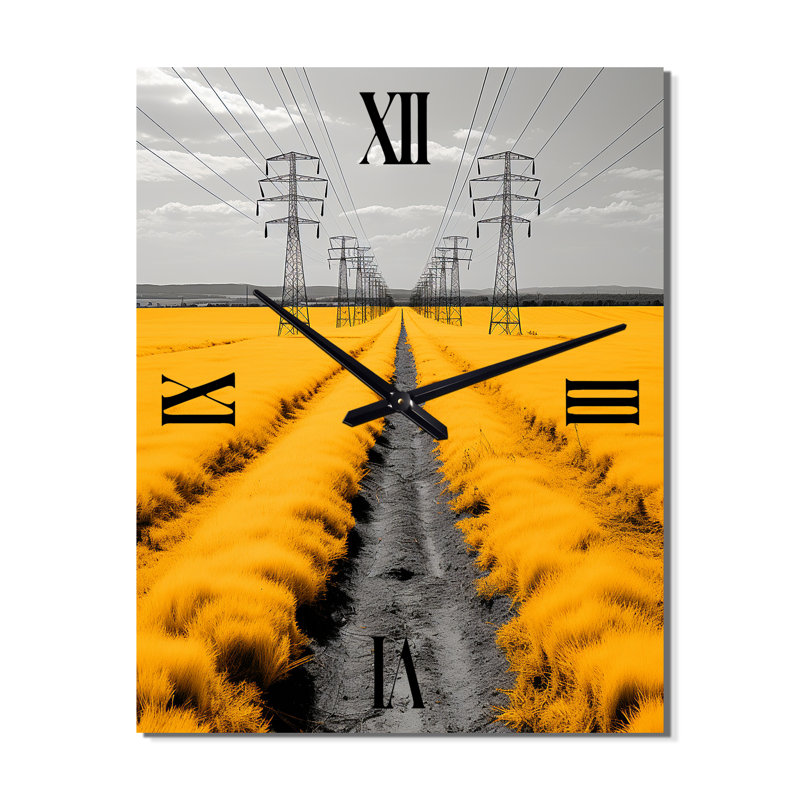 Horloge murale Jeilin - Cityscapes, Petit