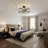 Bavoryn 26.7'' Crystal Caged Ceiling Fan with Light Kit and Remote Control