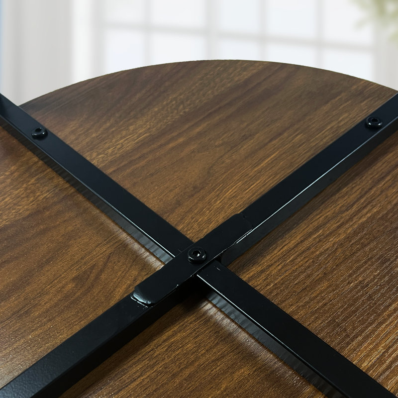 Monier 2-Piece Modern Round Nesting Coffee Table Set