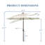 305cm Tilt Parasol-499635568