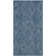 Colon Hooked Navy Indoor/Outdoor Rug