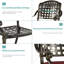Chaise de patio pivotante avec coussin-57052704