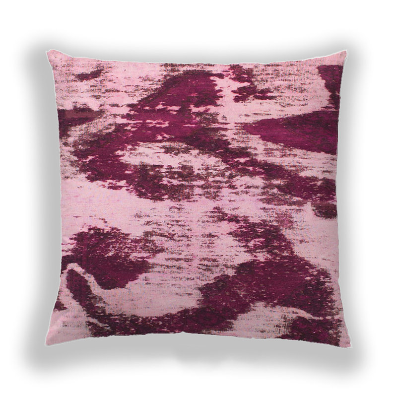Athea Throw Pillow, Microsuede