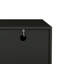 Élégant meuble télé à porte ondulée avec tablettes réglables-824765308