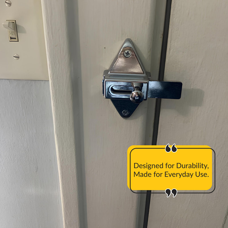 Brixwell 91-79 Slide Latch Surface Mount Chrome