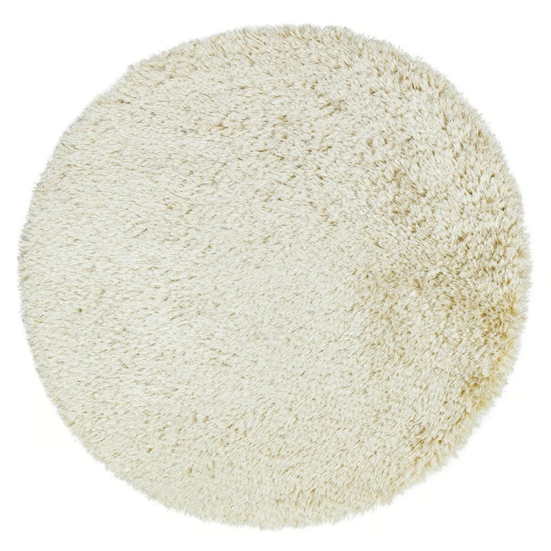 Tapis rond en coton Tulisia, Rond 3 pi 3 po
