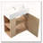 Floating Bathroom Vanity with Ceramic Basin-836695579