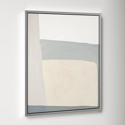 Simple Grey Painting by Julia Balfour