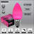 OptiCore LED Shatterproof C7 Smooth Christmas Light Replacement Bulbs-84267441