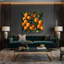 «Fruit Orangequat», art mural sur toile vert-513567863