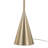 Cone 64" Contemporary Metal Floor Lamp In Metal With Linen Shade From Grandview Gallery-1403878270