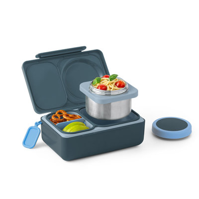 Boîte à bento pour enfants UP | Boîte-repas isotherme | Pot alimentaire Thermos à l'épreuve des fuites | Glacière glacière | 2 compartiments