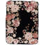 Abren Floral Hand Tufted Wool Area Rug in Black/Pink-1731421191