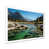White Single Picture Framed
