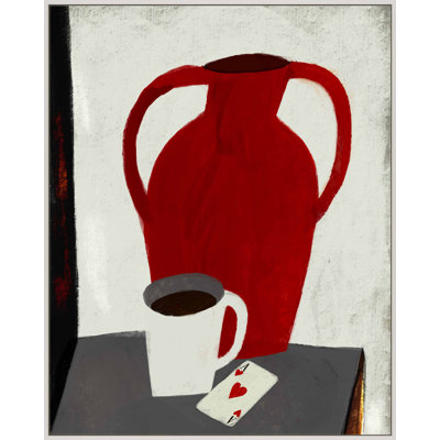 Asso di Cuori by Marco Marella for Studio M - Framed Wall Art