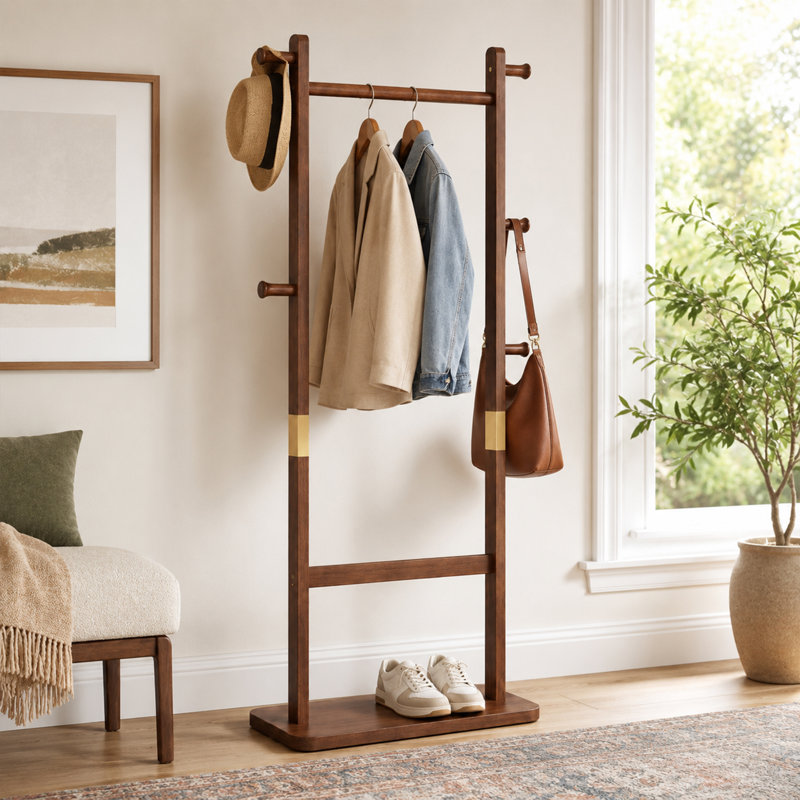  Portemanteaux Modern, Brown
