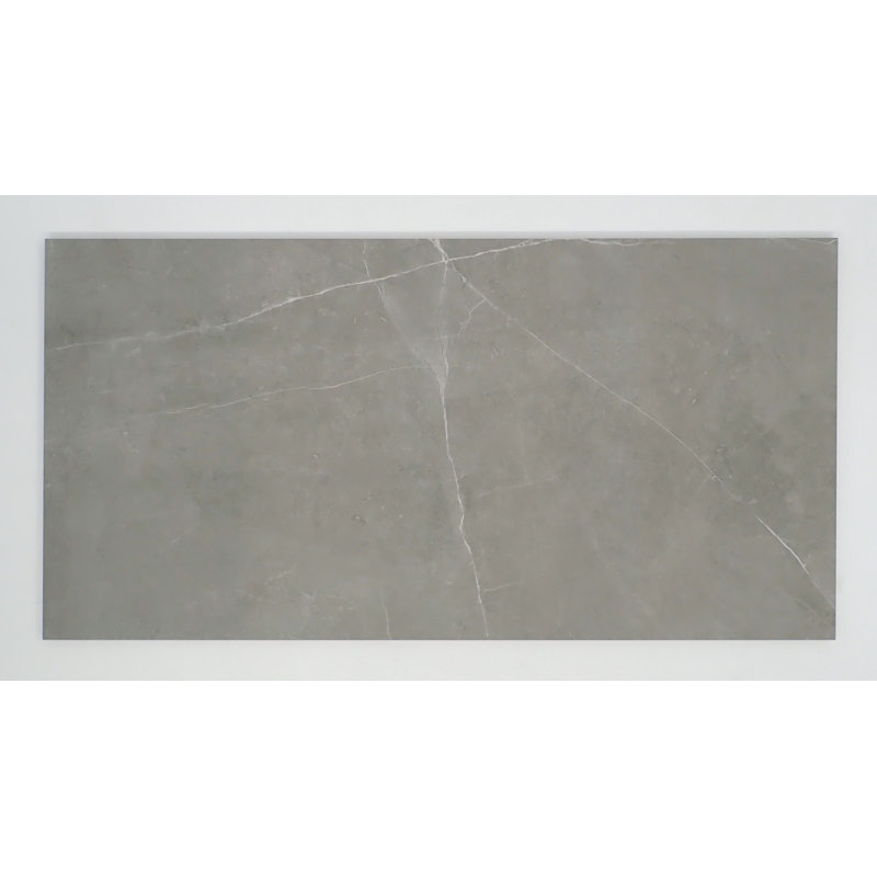 Sterlina Dove 24 in. x 47 in. Polished Porcelain Floor and Wall Tile (15.5 sq. ft./Case), Polished Dove