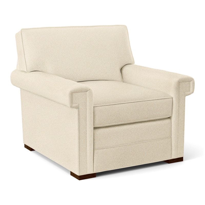Davidson Armchair, No, Kimoni Natural, Dove Gray