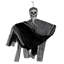 35,4 po d'Halloween, fantômes de squelettes suspendus