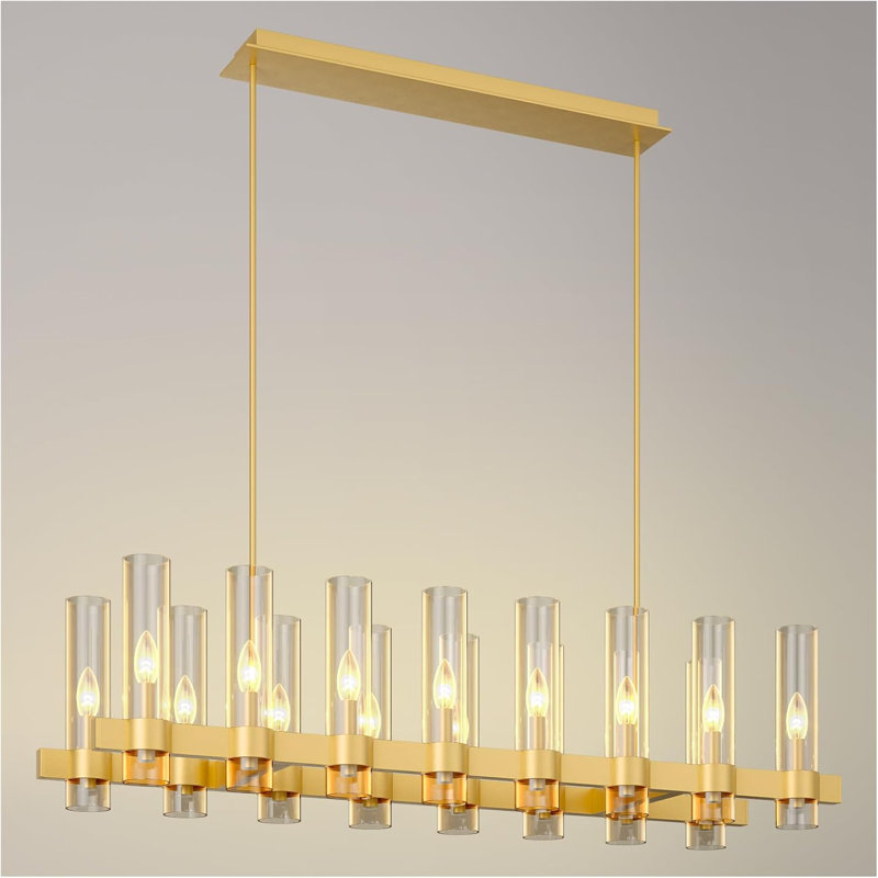 Lustre à DEL Loughrey, Or, Chinois (K16)