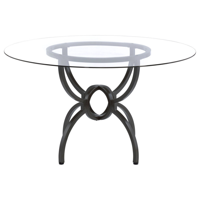 Table de salle à manger Marina Gunmetal
