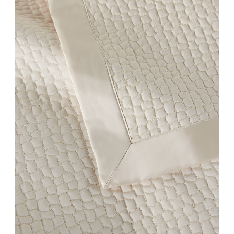 Hamilton Quilted Coverlet, King/Cal King Coverlet, Linen