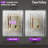 Deervalley 40"X 32"  LED Bathroom Mirror With Lights, 1.5X Anti-Fog, Front And Backlit Frameless LED Mirror