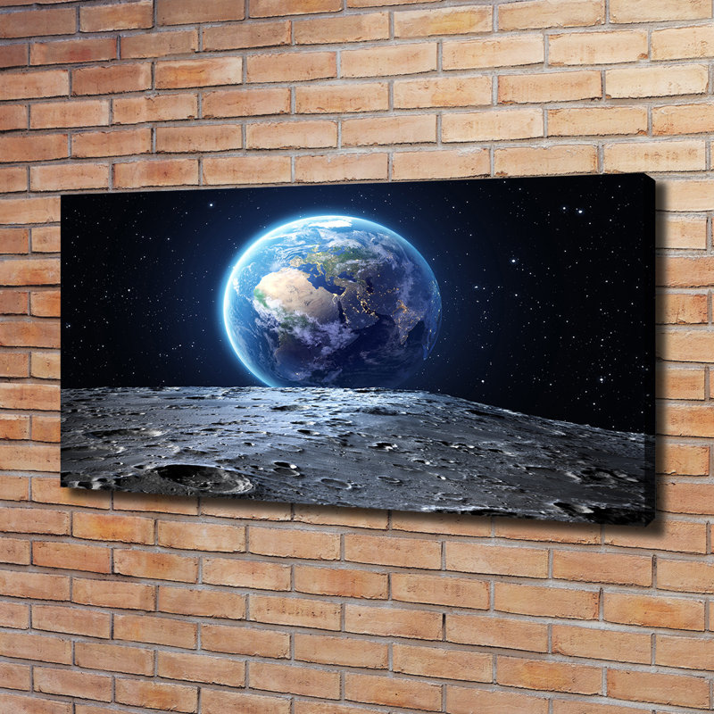 Planet Earth - Wrapped Canvas Print