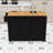 Rolling Kitchen Island Cart with Extendable Table, 3 Drawers, Storage Cabinet and Power Outlet-785041258